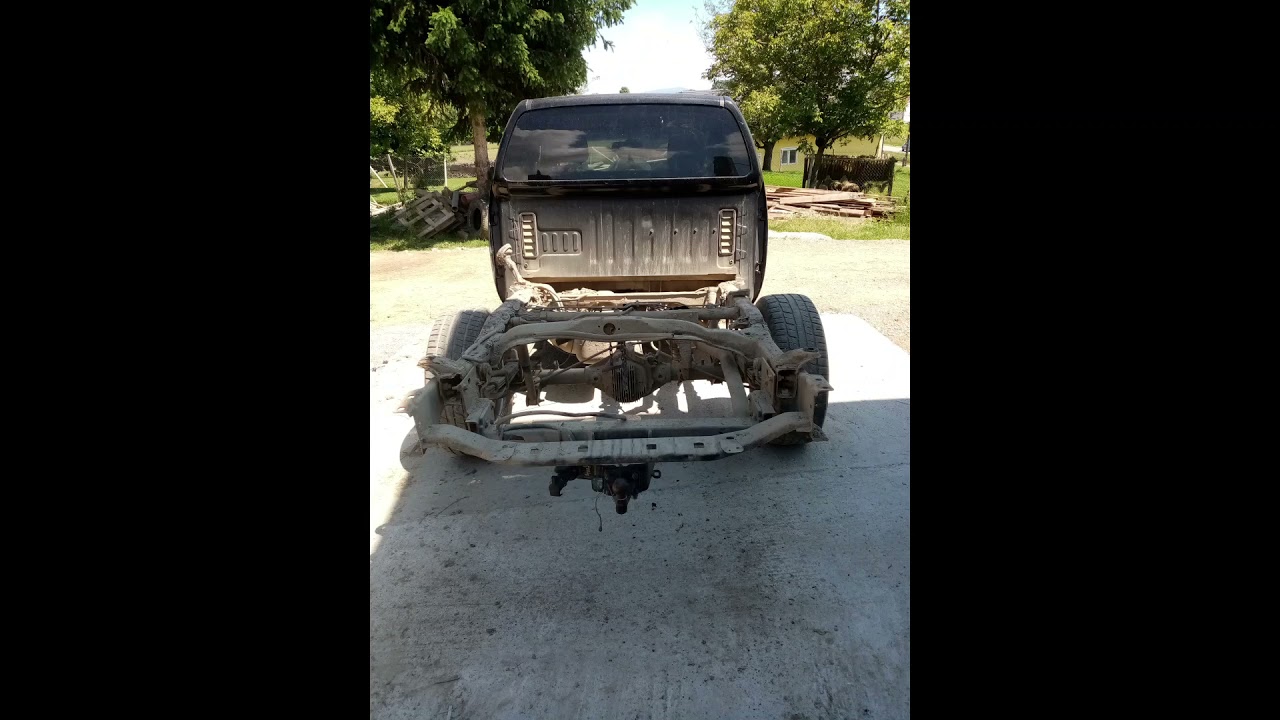 Nissan Navara frame repair... popravak sasije...