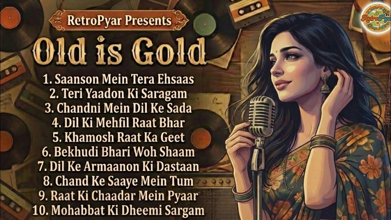 Saanson Mein Tera Ehsaas | Old Is Gold 70s–80s Romantic Songs | RetroPyar