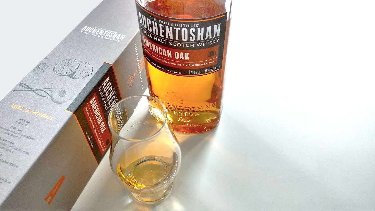 Обзор виски Auchentoshan American Oak,доброжелателен к новичкам! 18+