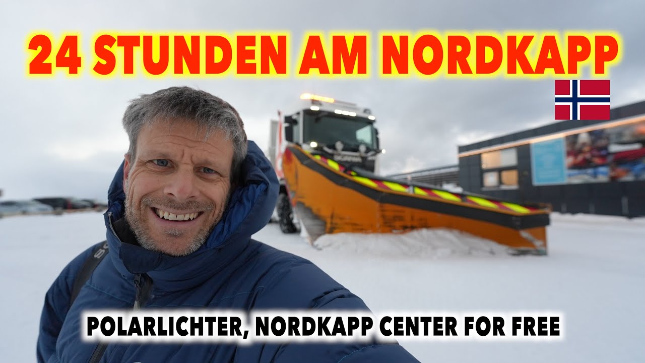 #1301 NORDKAPP ÜBERNACHTUNG IM WINTER | Nordkapphalle | Polarlichter & Glühwein