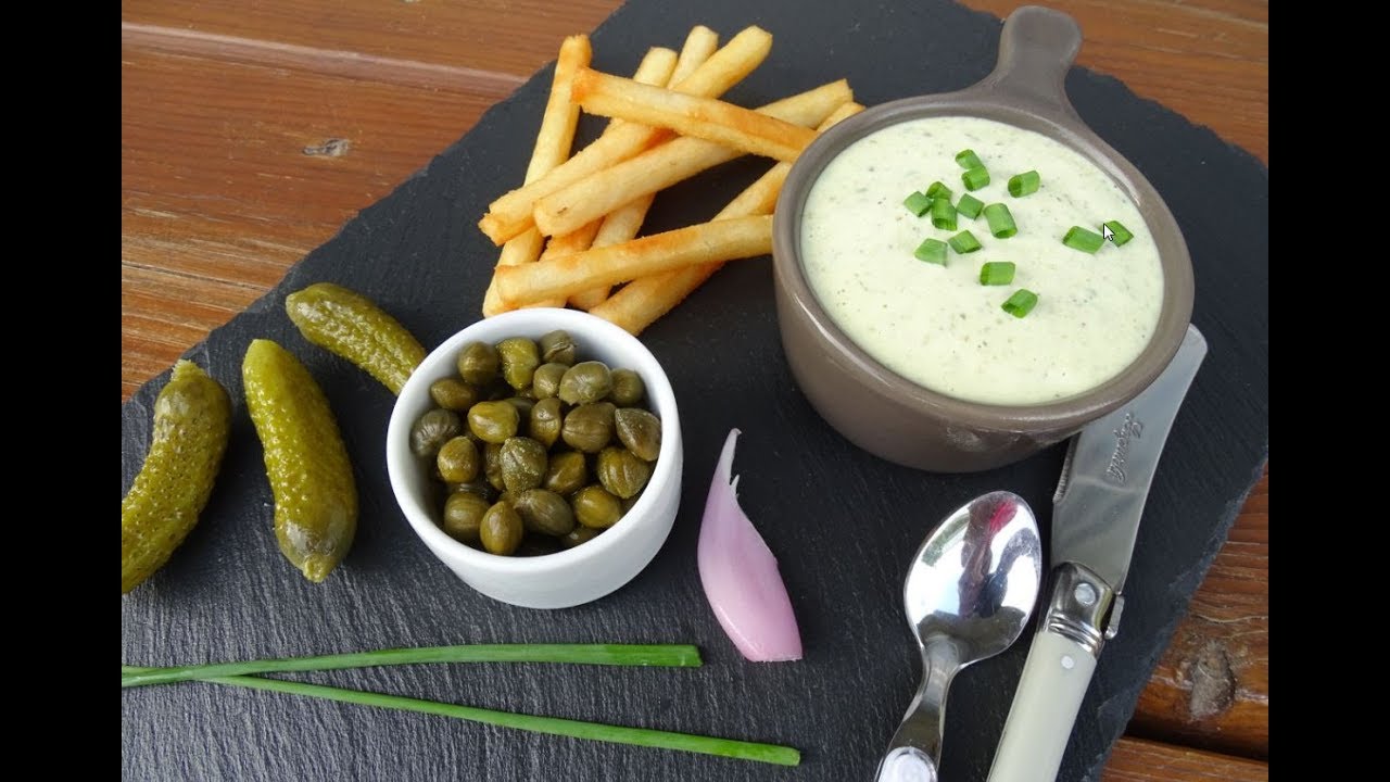 SAUCE TARTARE - La vraie 