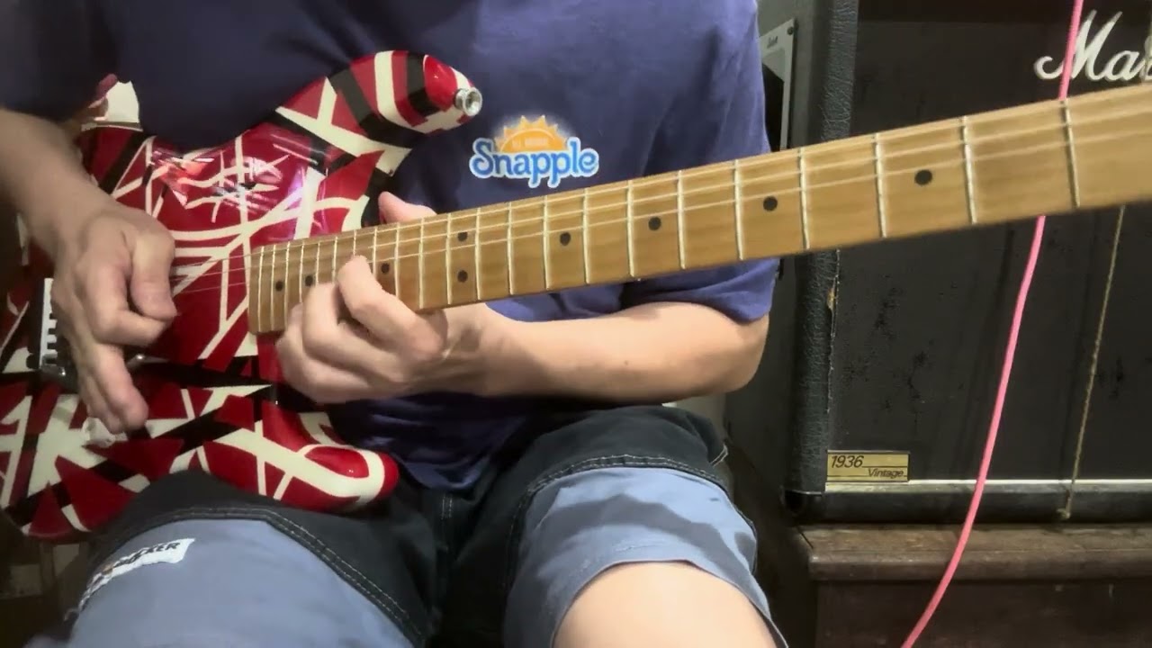 “Van Halen - Runaround” guitar cover by Ipom / Charvel EVH 