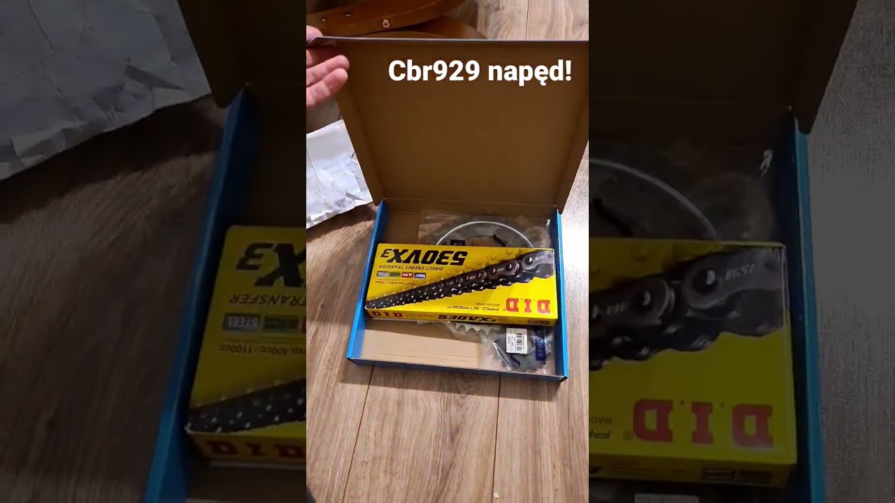 Napęd motocyklowy cbr929!