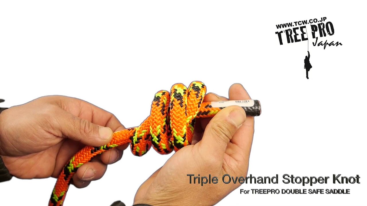 Knot Work For TREE PRO SADDLES (ROPE BRIDGE) ツリープロサドル