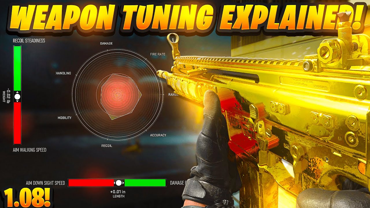 MW2: *NEW* Weapon Tuning is BACK! How to Tune Weapons and Attachments (Modern Warfare 2 Update 1.08)