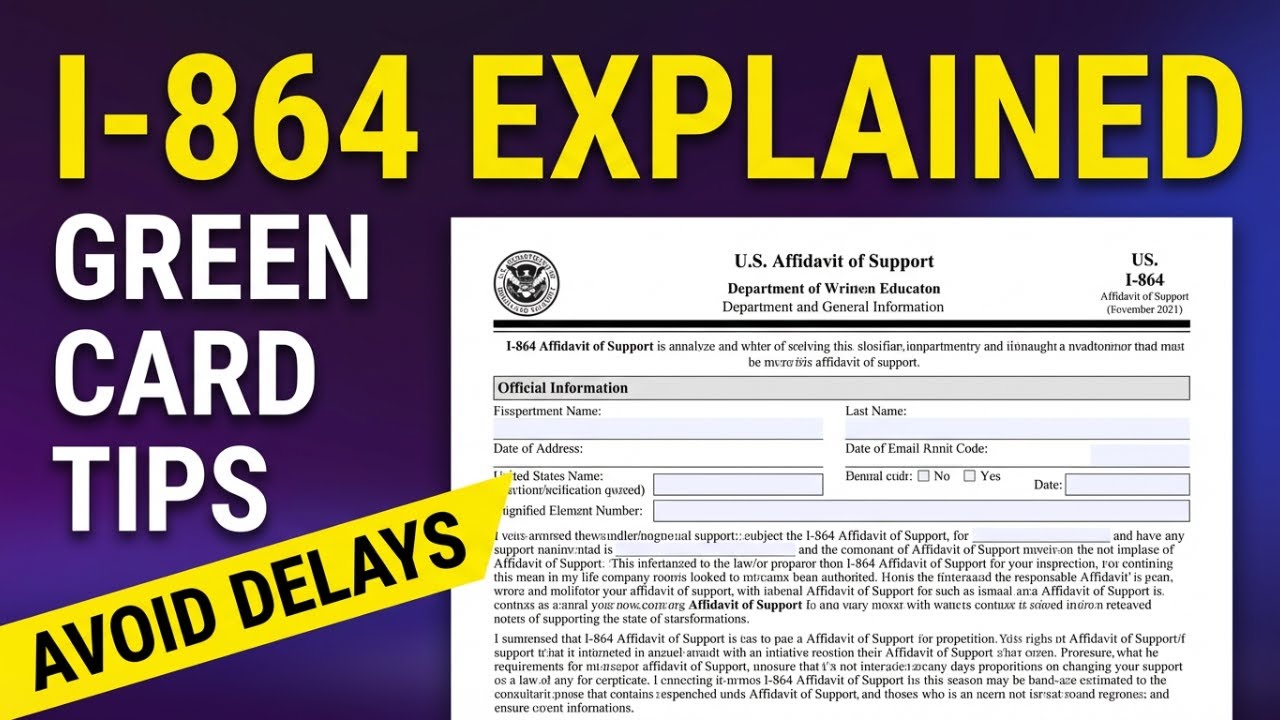 Form I-864 Mistakes You Can't Afford to Make affidavit of support i-864