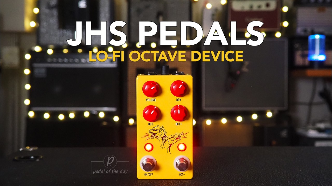 JHS Pedals // Double Dragon Lo-Fi Octave Device (Demo)