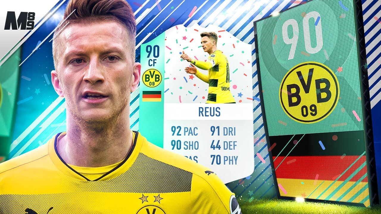FIFA 18 FUT BIRTHDAY REUS REVIEW | 90 REUS PLAYER REVIEW | FIFA 18 ULTIMATE TEAM