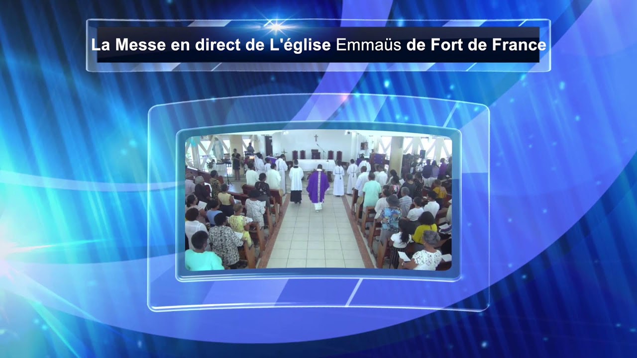 Messe du Dimanche 1er Février2026 en direct de l'église  d’Emmaüs de Fort de France