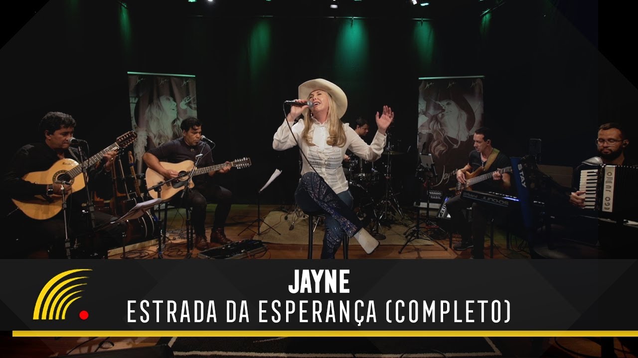 Jayne - Estrada Da Esperança (No Estúdio)(DVD Completo Oficial)