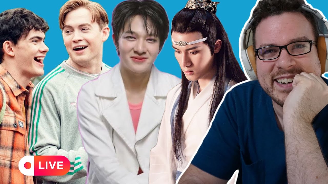 Reacting LIVE to Nunew “Dreamcatcher”, The Untamed, Agatha All Along, Heartstopper, & Smosh edits!