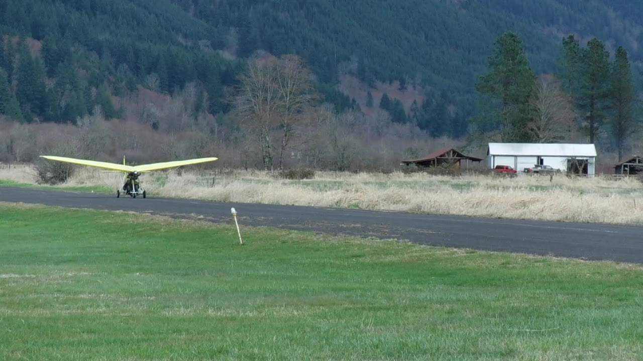 First Landing with Weedhopper, No Training