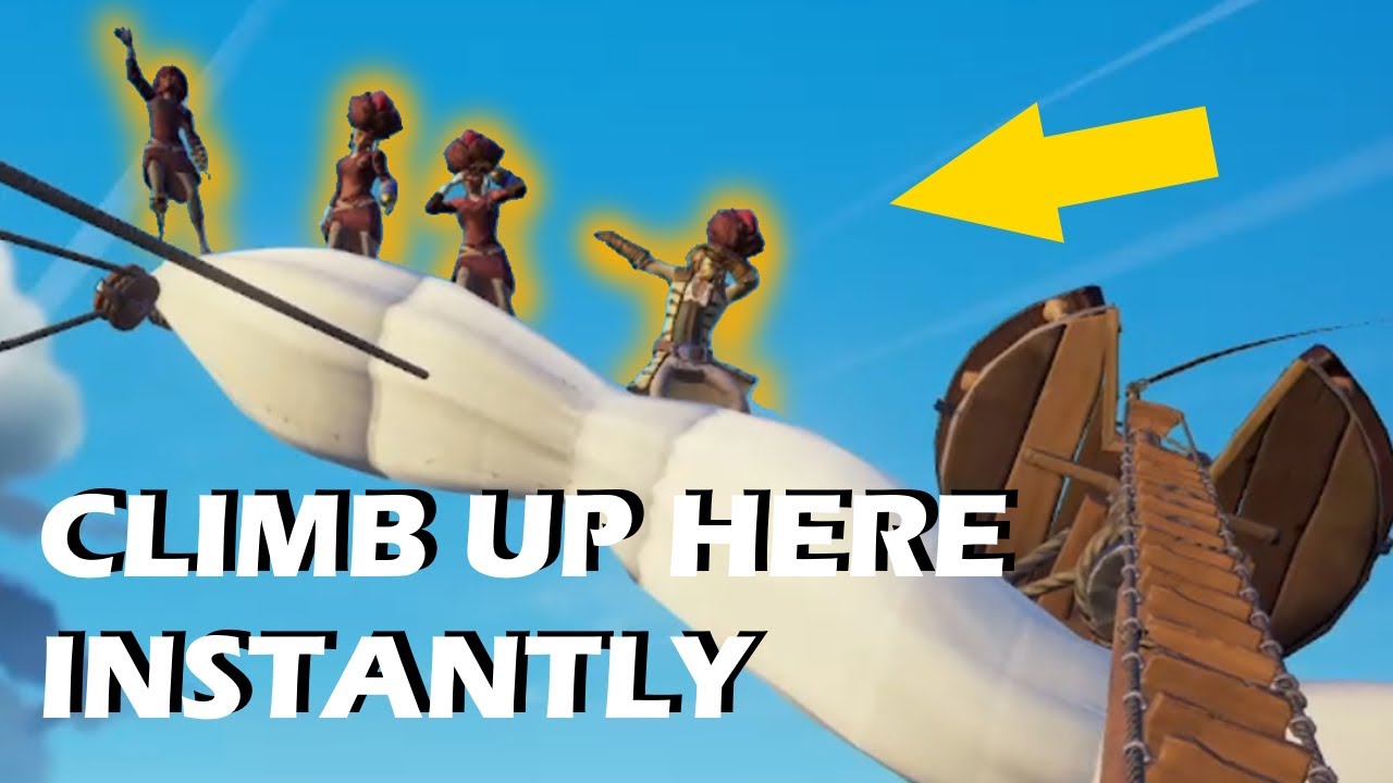 You need to use these Fallen Mast Maneuvers!