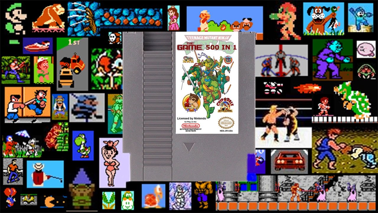 500 in 1 Multicard Nintendo NES Modul