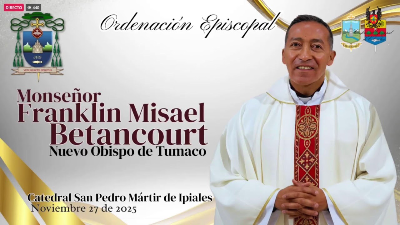 La Diócesis de Ipiales eleva al Señor su acción de gracias, ante el don de la llamada