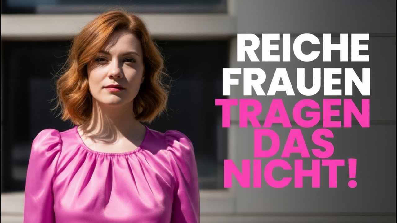 8 Farben, Die Reiche Frauen NIEMALS Tragen