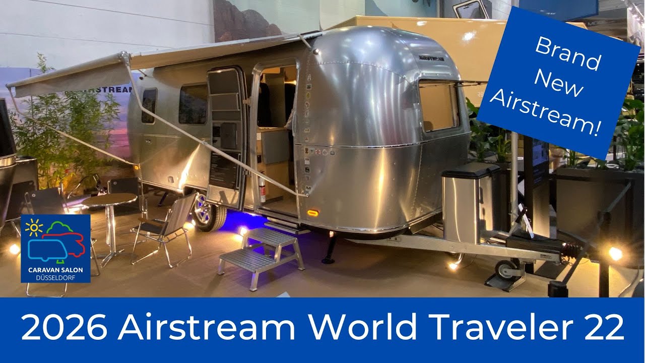 BRAND NEW AIRSTREAM! World Traveler 22 - First Look