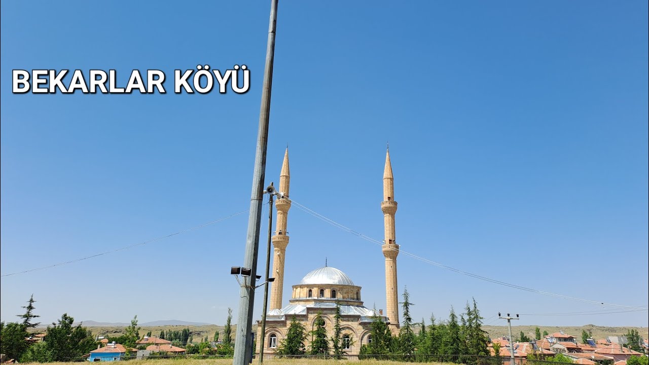 Aksaray/Gülağaç bekarlar köyü dronla çekim