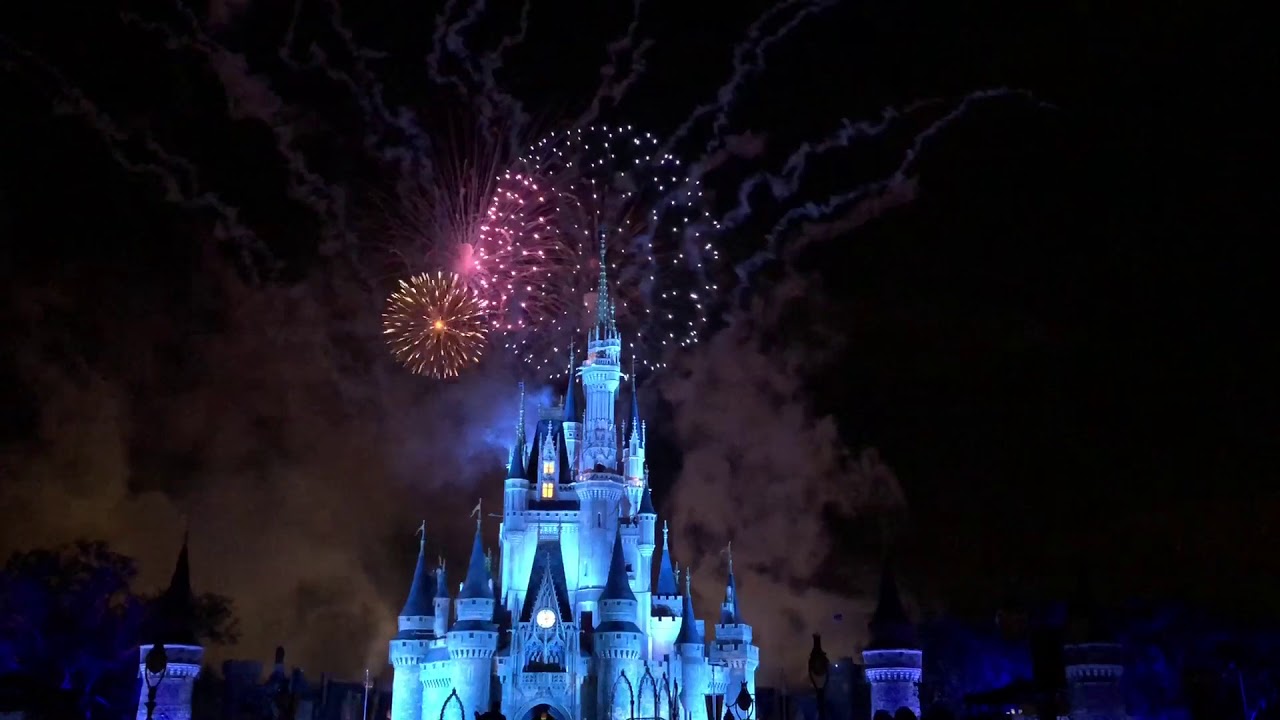 DVC Moonlight Magic Blast! Fireworks Spectacular 2018 Magic Kingdom Walt Disney World