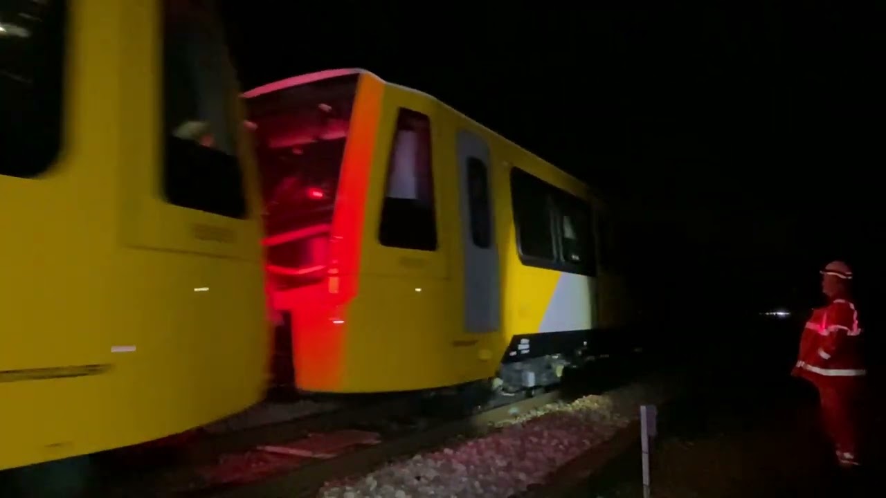 Two more new Stadler Metro trains arrive