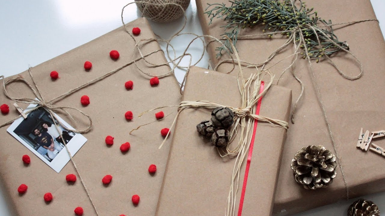 Hediye Paketi Süsleme | KENDİN YAP | Christmas Gift Wrapping | DIY