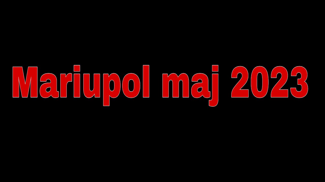 Mariupol maj 2023.  #donbas #rosja #ukraina #wojna