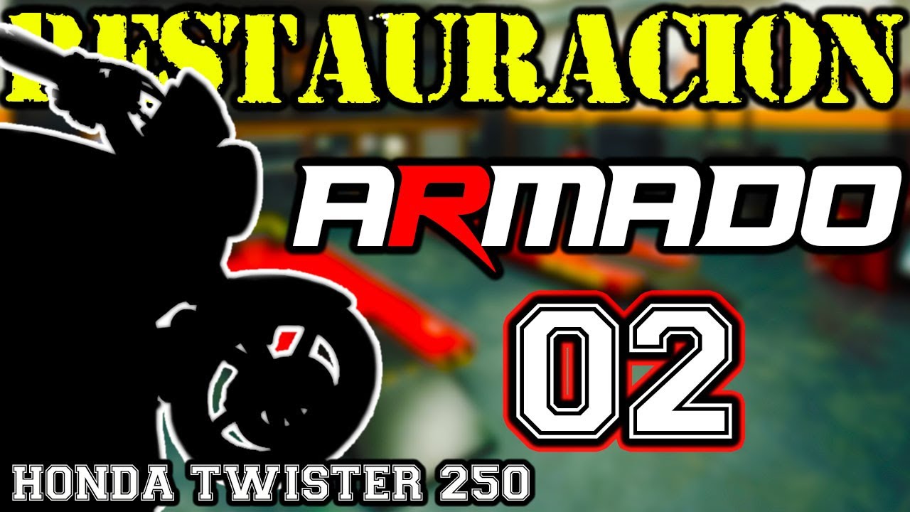 🚀RESTAURACIÓN de honda TWISTER🚀 [#02] | 🎇(Armado de MOTO)🎆 | Proyecto de RESTAURACIÓN.