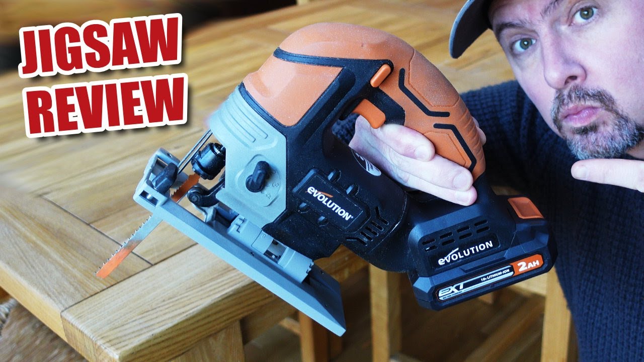 Evolution Cordless JIGSAW review -  R90JGS