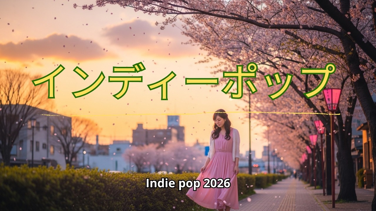 桜の夕暮れに聴きたい日本インディーポップ 🌸 心が落ち着くチル音楽