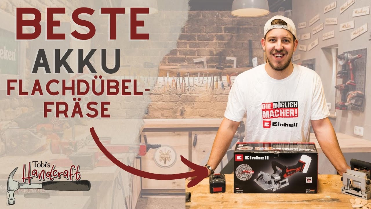 Einhell Akku Flachdübelfräse TE-BJ 18 Li - Solo / Gewinnspiel