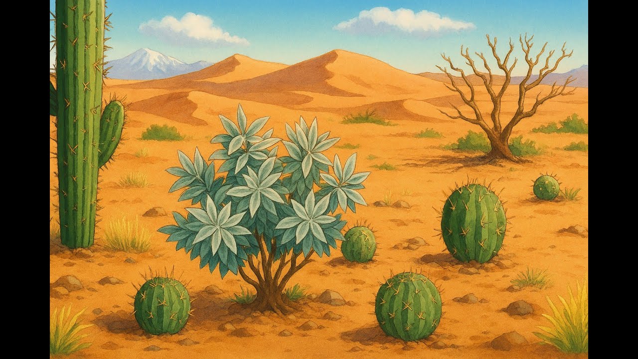 🌵 Hoa Nở Ở Sa Mạc: Sự Thích Nghi Khắc Nghiệt Của Thực Vật