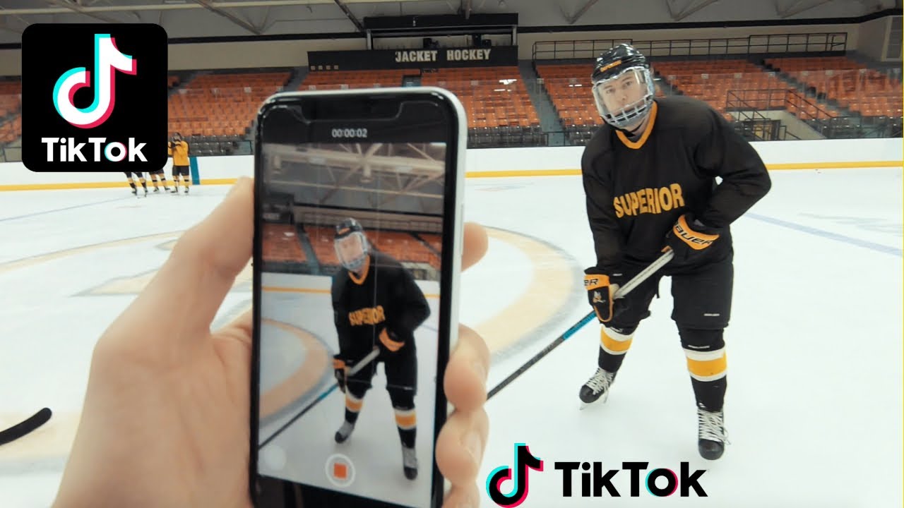 Making Viral Hockey TikToks! (behind the scenes)
