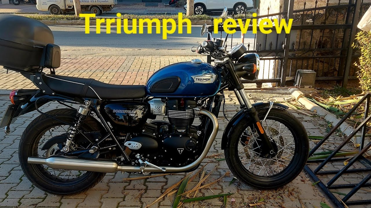 Triumph T100 обзор новичка