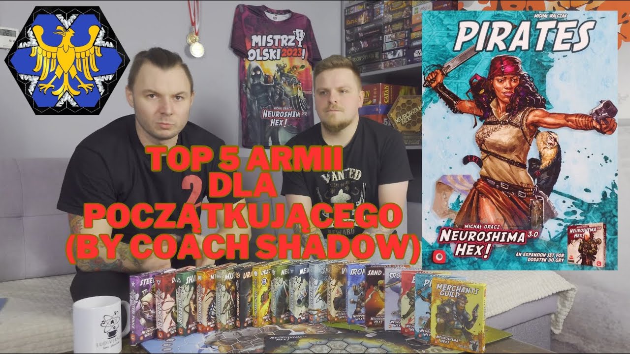Neuroshima Hex 3.0 - TOP 5 armii dla początkującego (Coach Shadow)