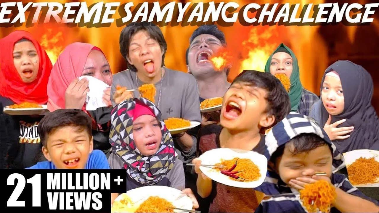 KALAH SAMPE NANGIS - EXTREME SAMYANG CHALLENGE (HALAL) TER-RUSUH | Gen Halilintar