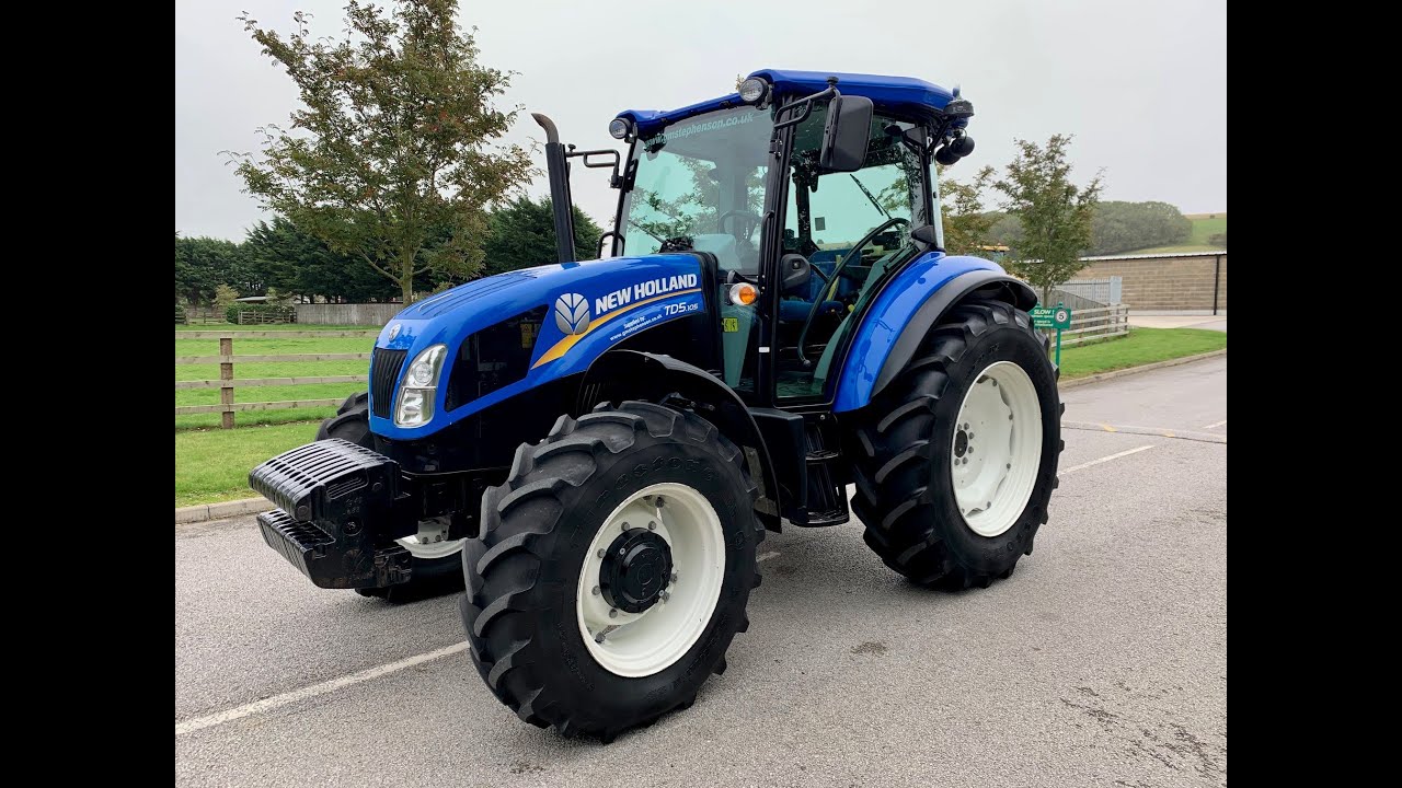 New Holland TD5.105 Tractor walk-around video