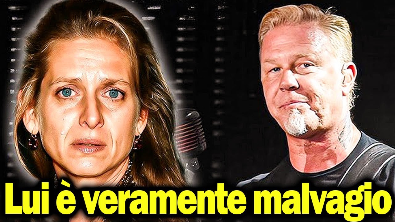 Dopo il divorzio, la moglie di James Hetfield lo smaschera completamente