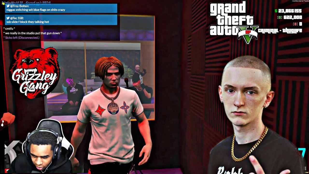 YBN almighty jay Aka B Rad Get’s Signed To Grizzley Gang!!*Hilarious* | GTA V RP
