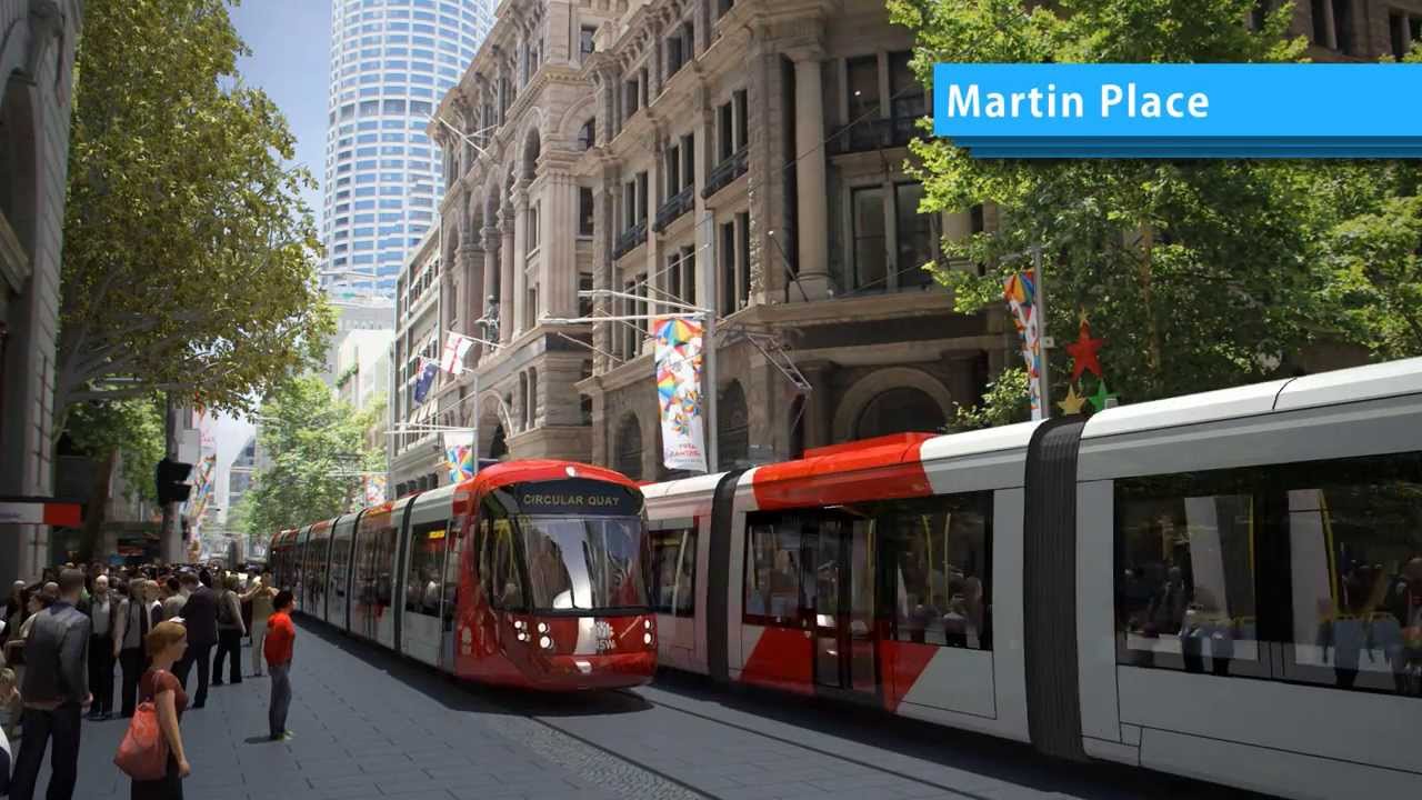 CBD and South East Light Rail flythrough