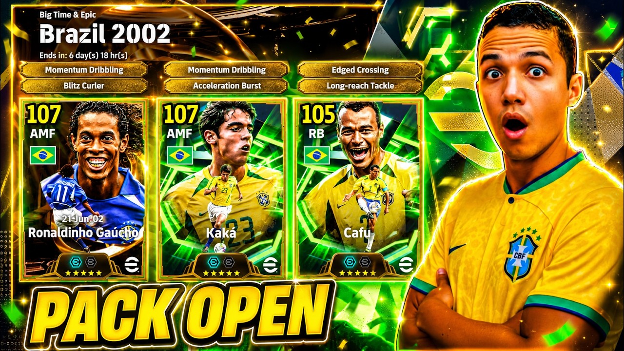 😱🔥 INACREDIT&Aacute;VEL! PACK OPEN DE POBRE RENDEU ABSURDAMENTE NO EFOOTBALL 2026 KKKKKKKK