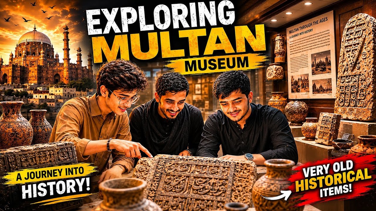 🤯 Rare Historical Items Found in Multan Museum 😍