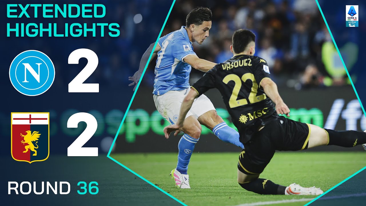 NAPOLI-GENOA 2-2 | EXTENDED HIGHLIGHTS | SERIE A 2024/25