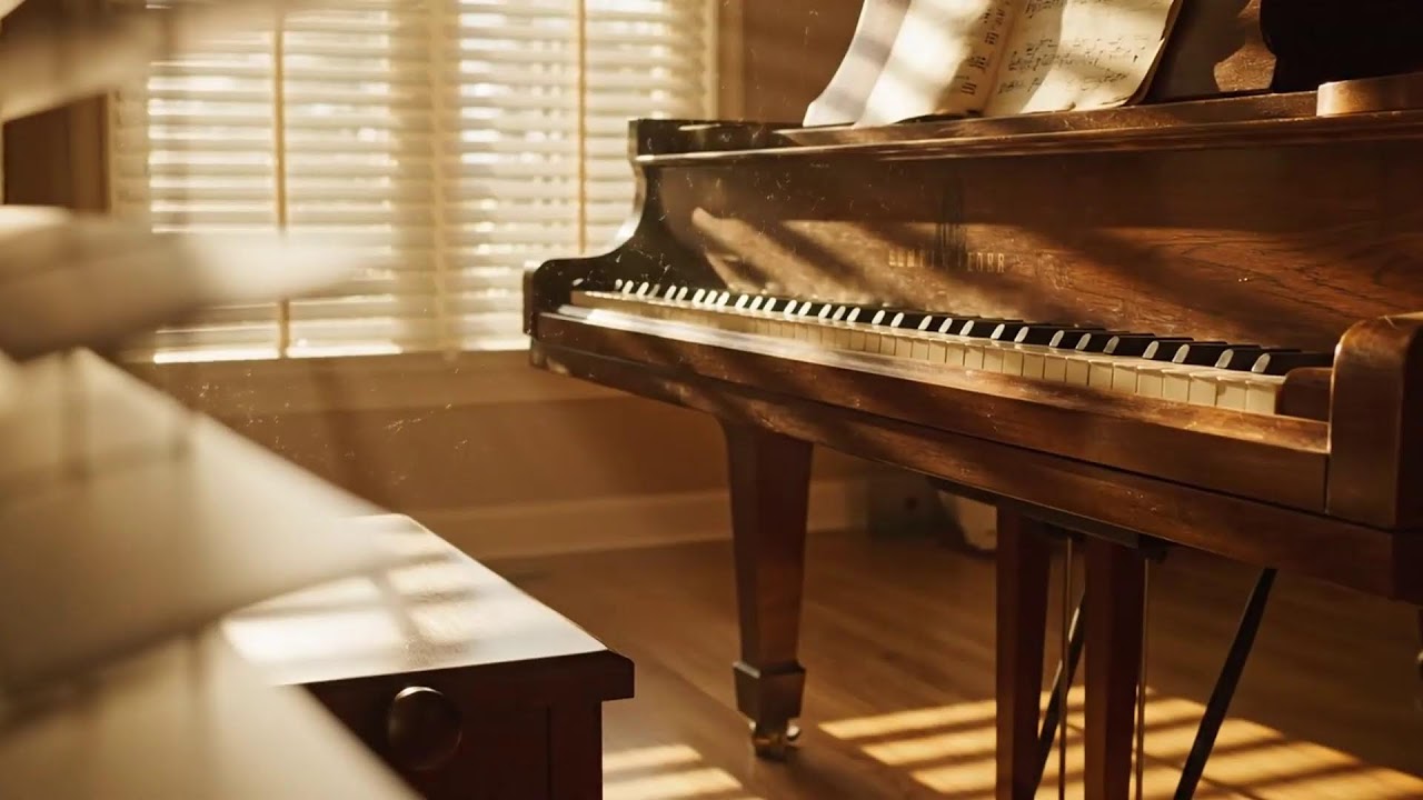 Calm December Jazz Evening 🔥 Relaxing Fireplace & Piano for Sleep & Work