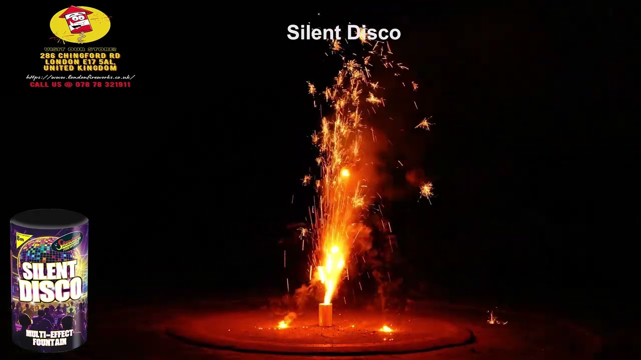 Silent Disco Low Noise Fountain