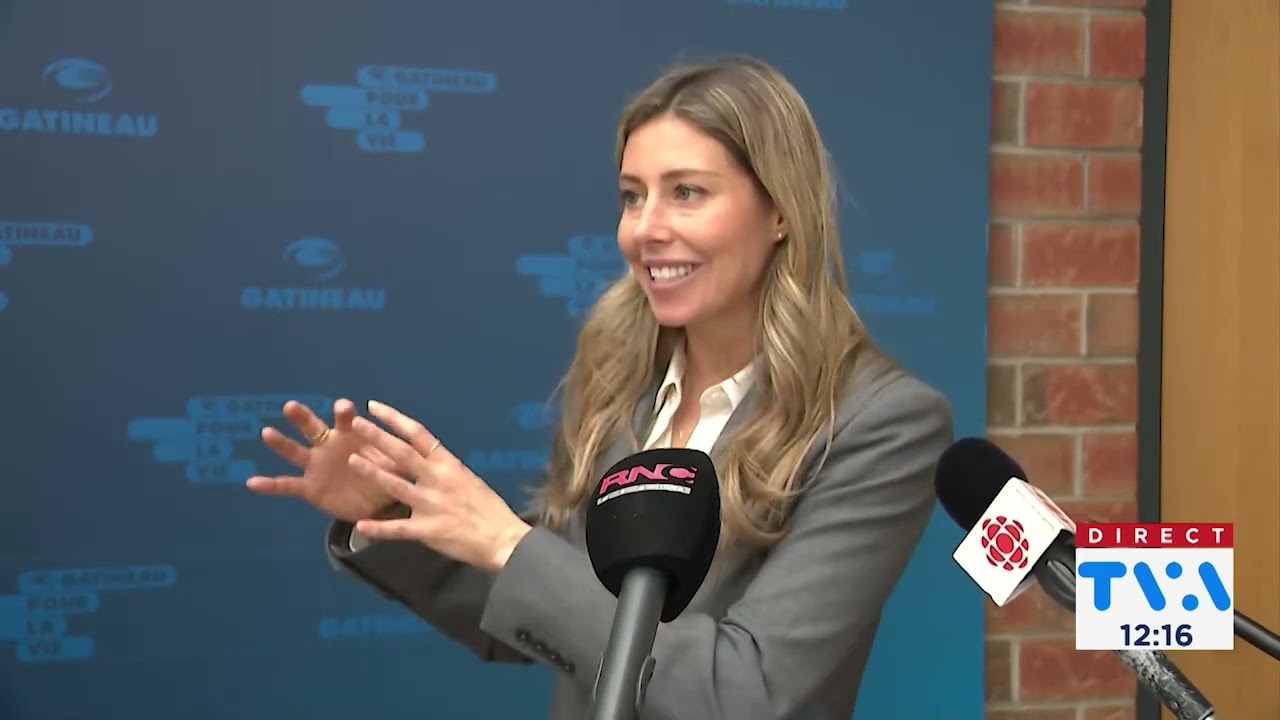 Premiers constats du tramway : extrait du point de presse de la mairesse de Gatineau