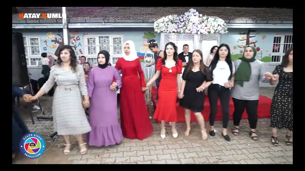 حفلة فنية في قوملو تركيا مع الفنان محمود الفرچ YIKIL HATAY KUMLU COŞKU ADRESİ NEJLA & OSMAN PART4