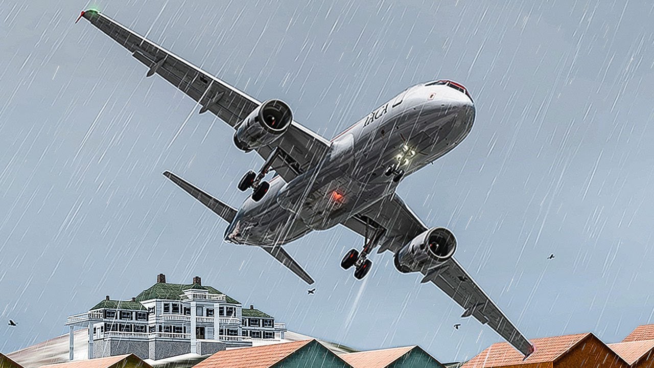 Airbus se Estrella en el Aeropuerto M&aacute;s Peligroso del Mundo | Aproximaci&oacute;n Peligrosa | TACA 390