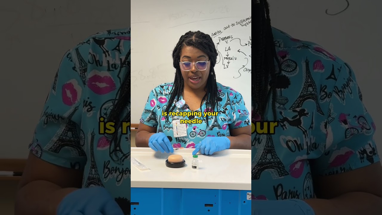 Learn what NOT to do - top injection mistakes and how to fix them 💉 #ClinicalSkills #Nurse