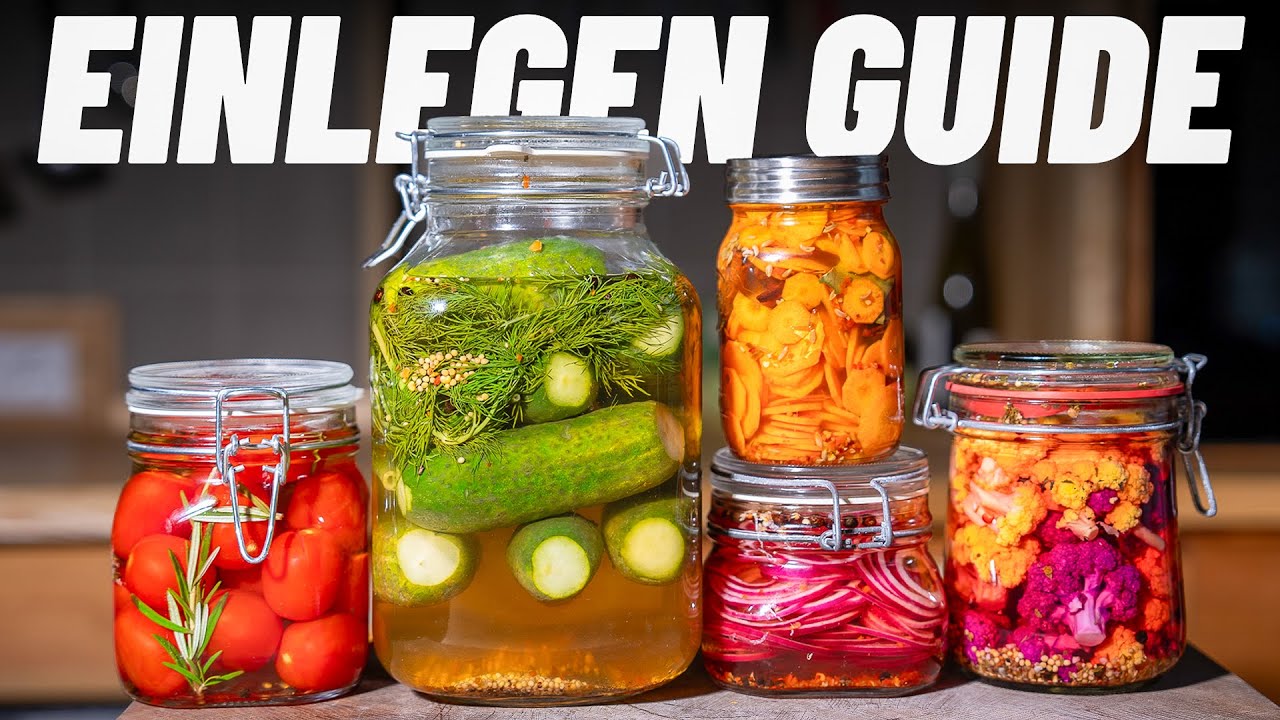 DIY Gurken und Gemüse Einlegen | Mach dein Gemüse unsterblich