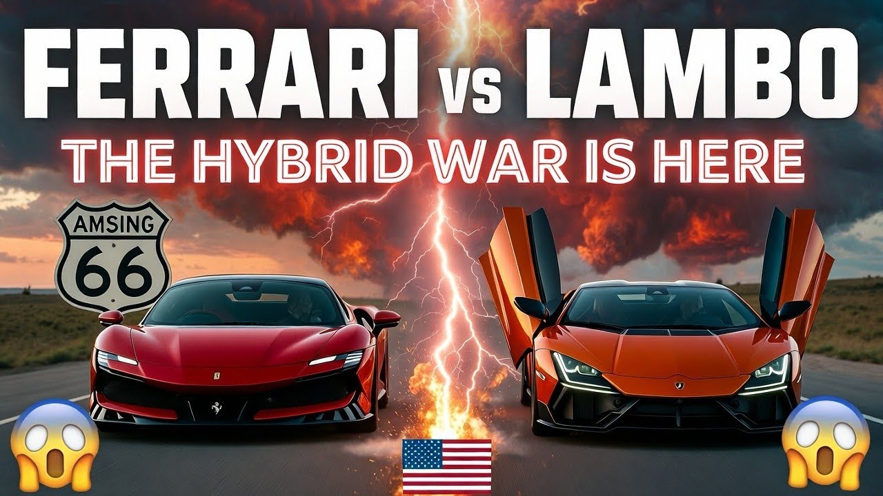 Ferrari vs Lamborghini: The Hybrid Supercar War America Didn't See Coming!